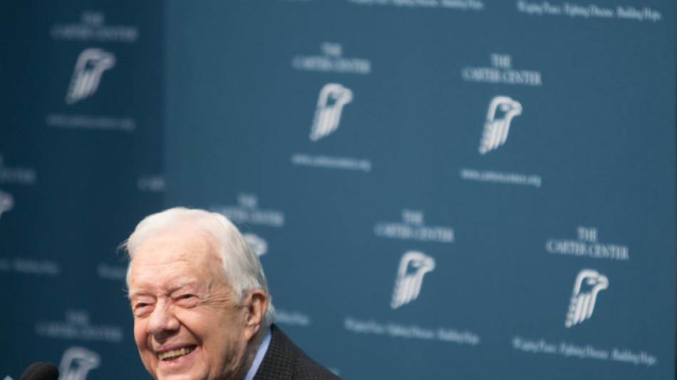 L'ancien pr&eacute;sident Jimmy Carter "re&ccedil;oit des soins palliatifs"