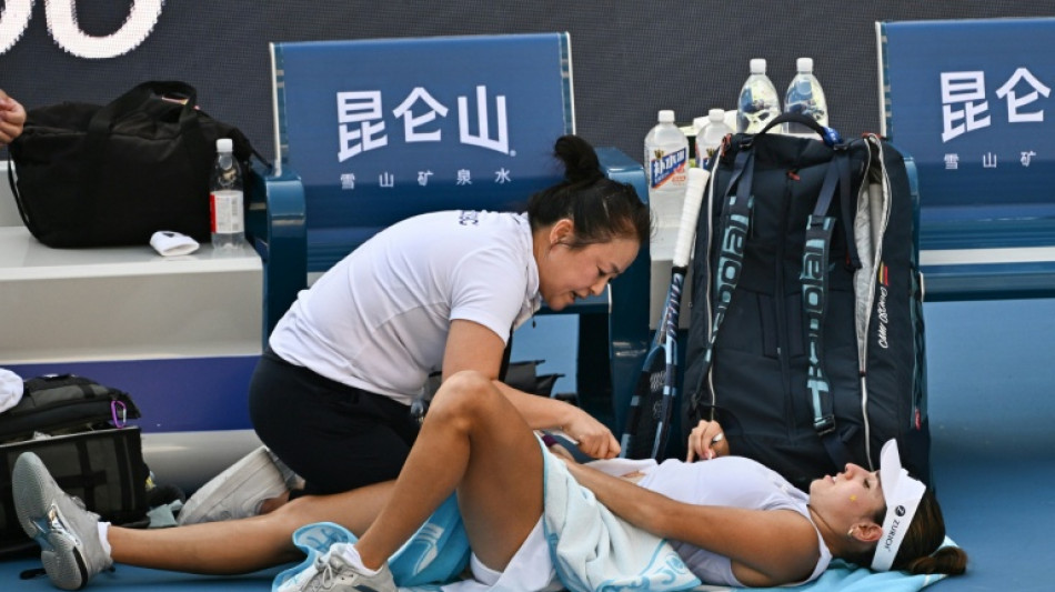 Tennis: Cascade d'abandons à Pékin, le calendrier mis en cause