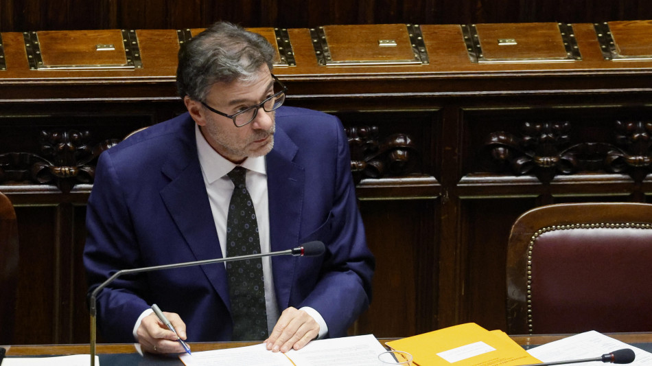 Giorgetti, giudizio Ue su Psb atteso, avanti con sobriet&agrave;