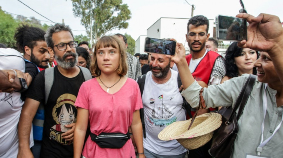 Greta Thunberg among Gaza flotilla detainees to leave Israel