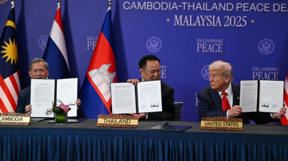 Trump schwört Thailand und Kambodscha erneut auf Frieden ein