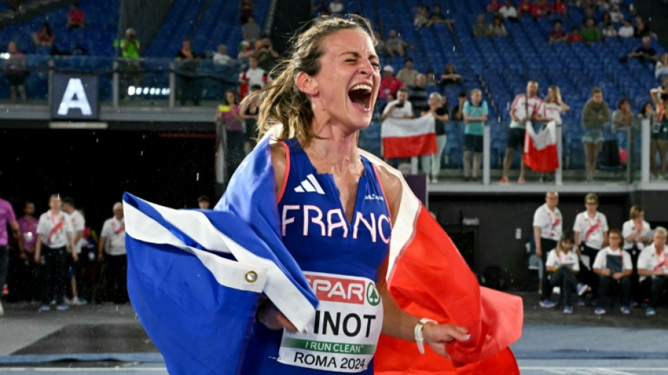 Athl&eacute;tisme: Alice Finot en or puis disqualifi&eacute;e, pluie de m&eacute;dailles fran&ccedil;aises &agrave; Rome