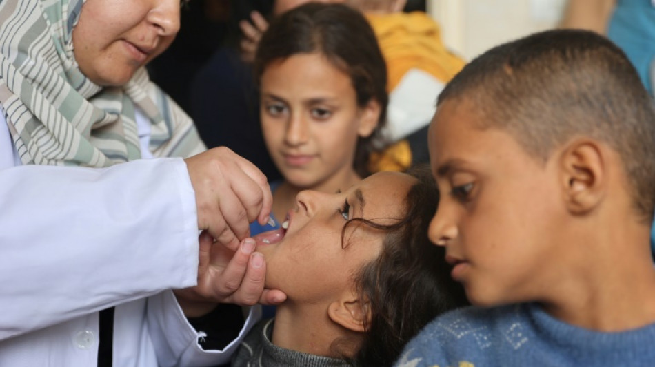 Nueva campa&ntilde;a de vacunaci&oacute;n contra la polio en Gaza, donde el virus sigue presente