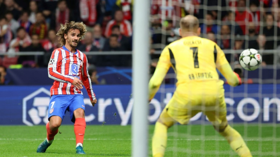 C1: Port&eacute; par Griezmann, l'Atl&eacute;tico domine Leipzig 2-1
