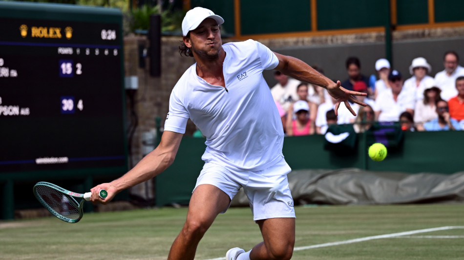 Wimbledon: anche Darderi eliminato, Thompson agli ottavi