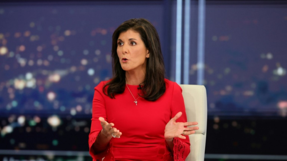 La r&eacute;publicaine Nikki Haley candidate &agrave; la pr&eacute;sidentielle am&eacute;ricaine de 2024