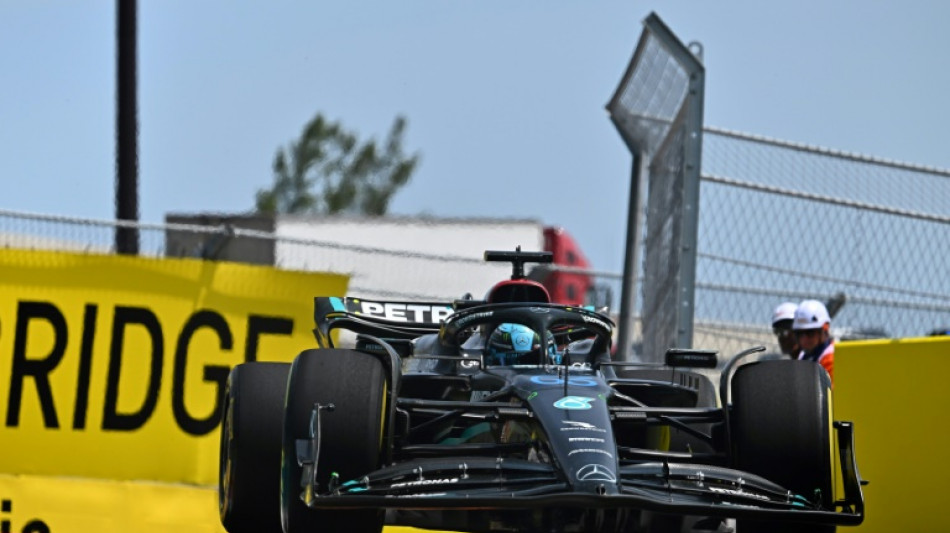 Russell posts fastest lap in opening Miami F1 practice