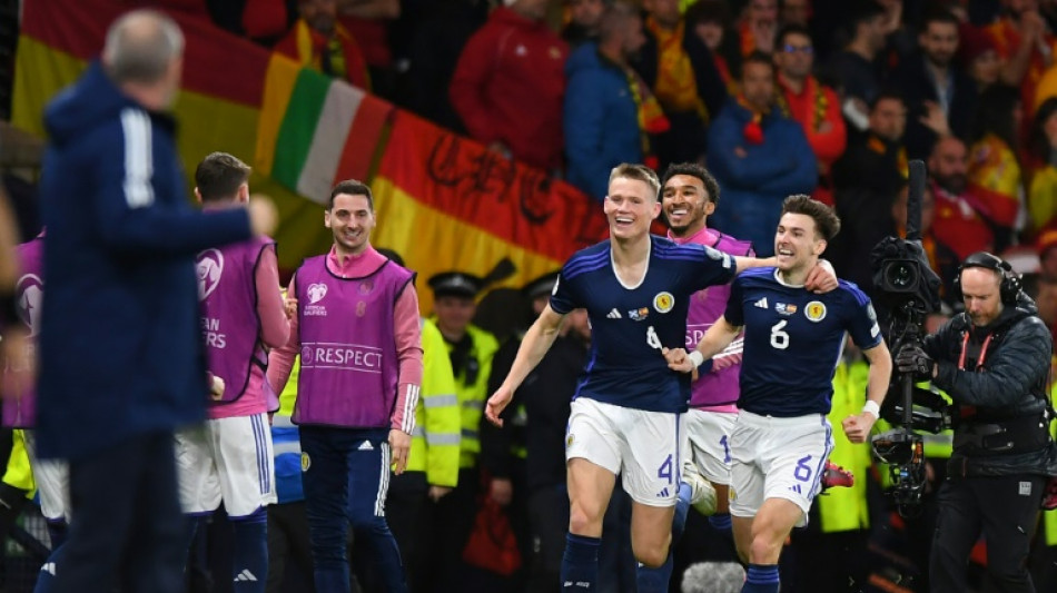 McTominay stars as Scotland down Spain, Croatia see off Turkey