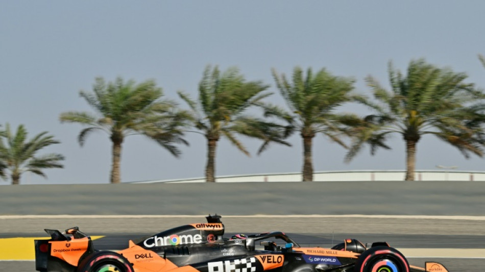 McLaren's Piastri claims Bahrain pole as Norris, Verstappen struggle