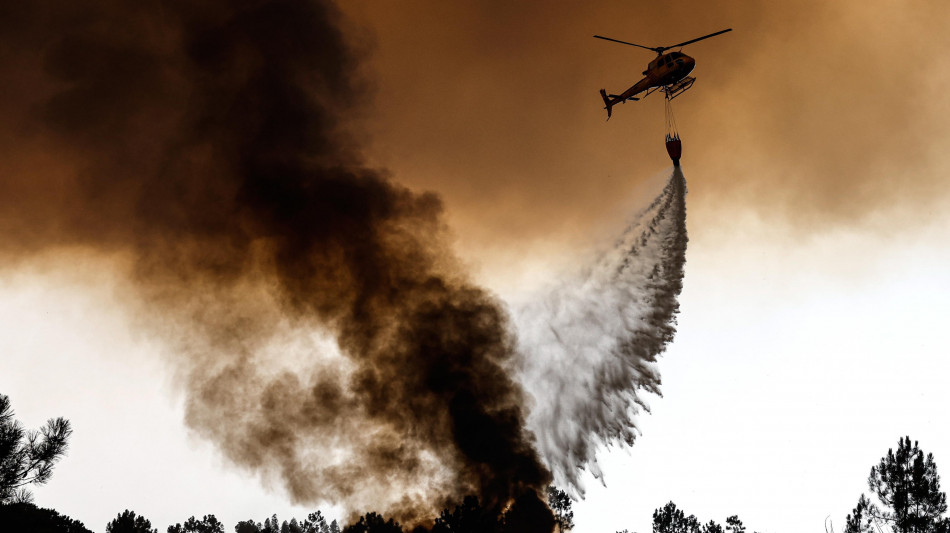 In Portogallo ancora alte temperature e incendi