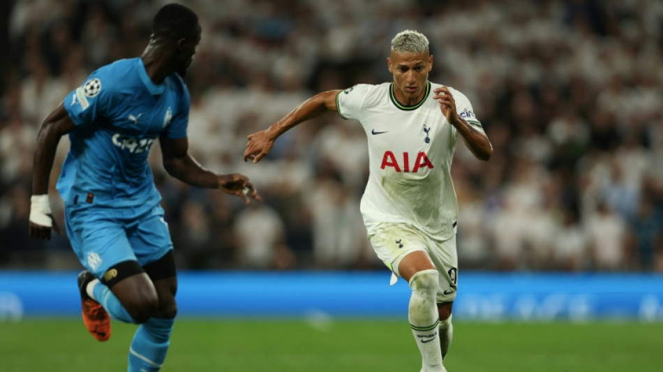 C1: L'OM longtemps &agrave; la hauteur mais battu par Tottenham