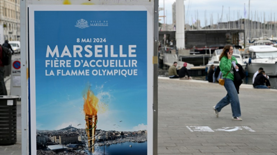 A J-1, derni&egrave;re ligne droite &agrave; Marseille avant l'arriv&eacute;e de la flamme olympique