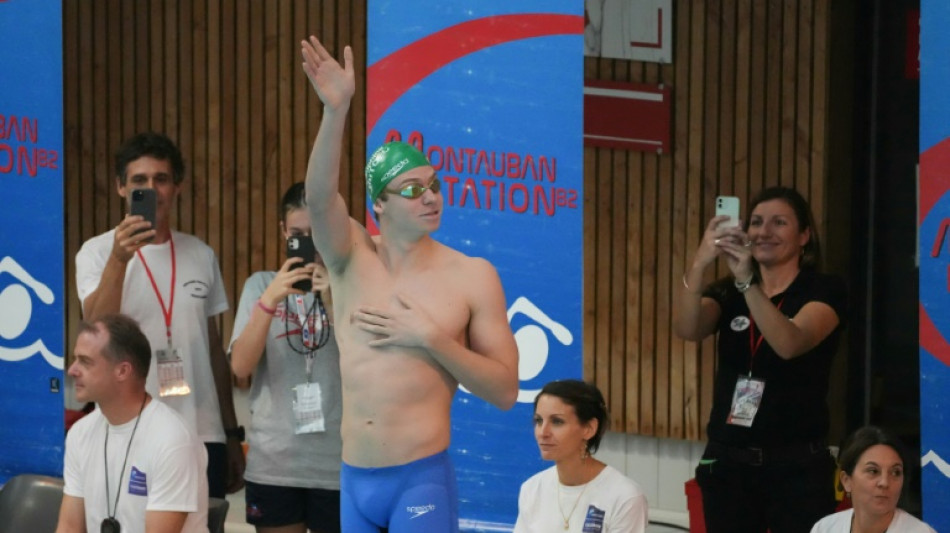 A Montauban, L&eacute;on Marchand de retour dans "son milieu naturel"