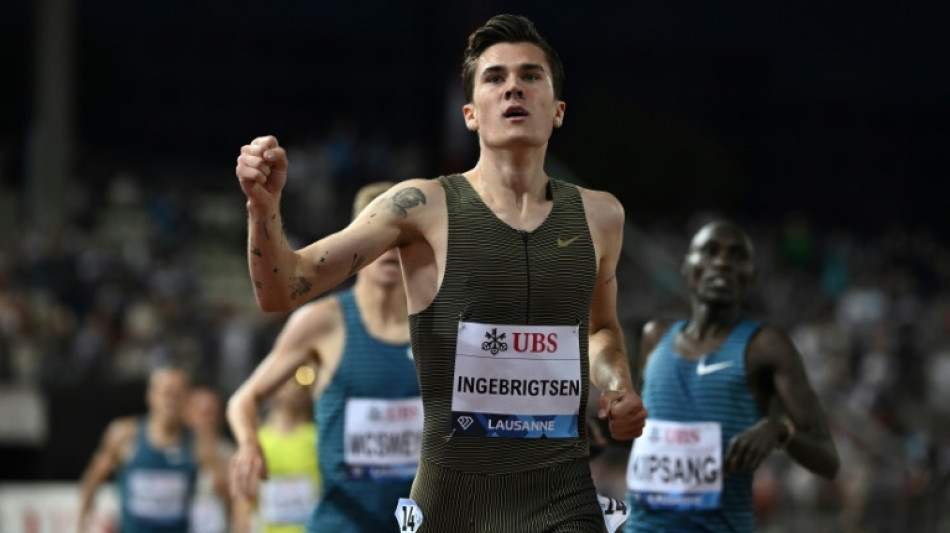 Athl&eacute;tisme: MPM du 1.500 m pour Ingebrigtsen &agrave; Lausanne