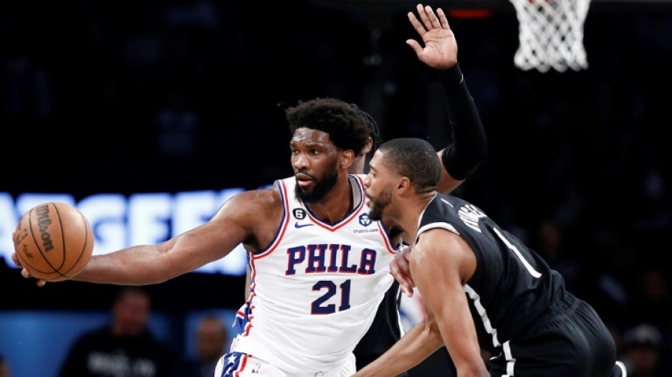 Wild win carries 76ers to 3-0 lead over Nets