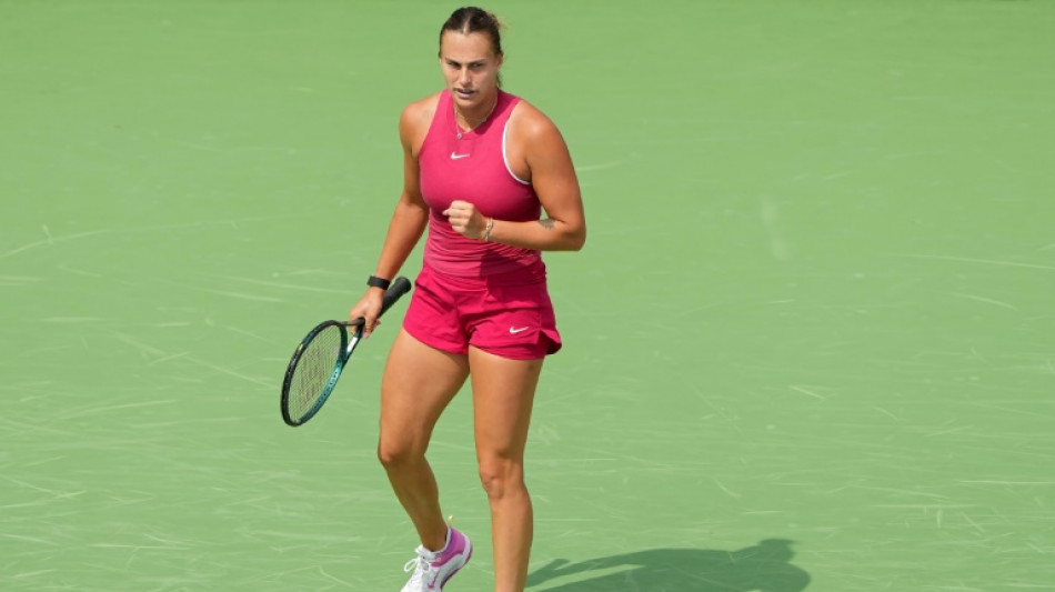 WTA: Sabalenka imp&eacute;riale s'offre un 15e titre &agrave; une semaine de l'US Open 