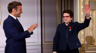 Macron d&eacute;core Billie Jean King, ic&ocirc;ne du tennis mondial