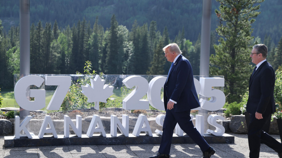 Trump, 'partenza da G7 non c'entra con tregua Israele-Iran'