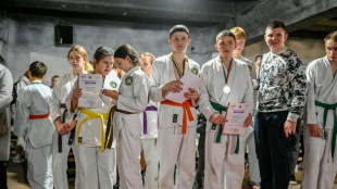 Underground life endures near Ukraine front