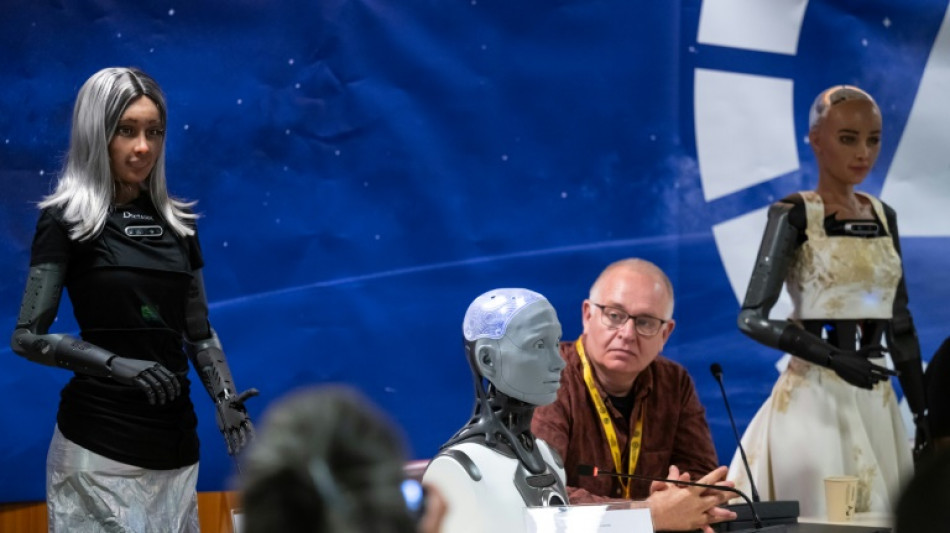 Robots afirman en conferencia de la ONU que un d&iacute;a ser&aacute;n capaces de dirigir el mundo