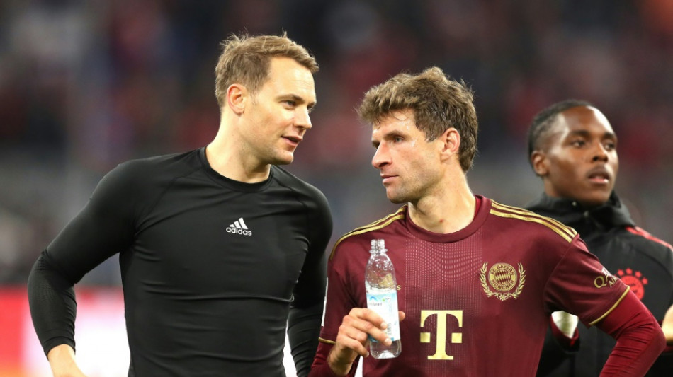 Neuer und M&uuml;ller: Die FC-Bayern-Bosse sind optimistisch