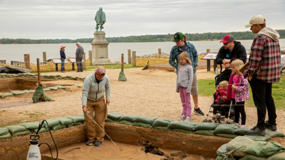 Jamestown, berceau historique des Etats-Unis menac&eacute; par la mont&eacute;e des eaux