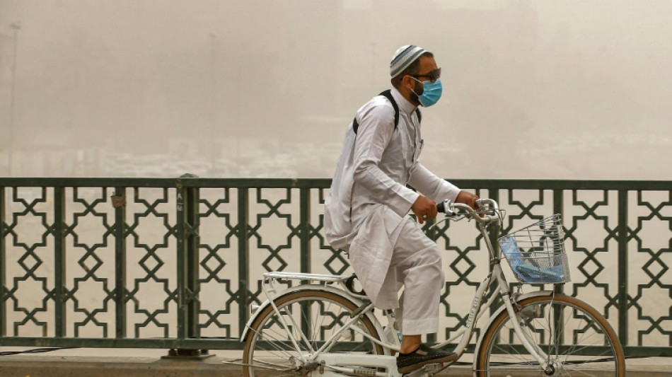 Troisi&egrave;me temp&ecirc;te de poussi&egrave;re en Irak, des a&eacute;roports de nouveau ferm&eacute;s