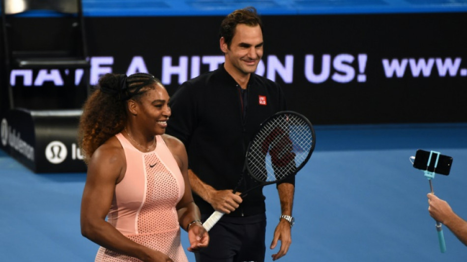 Serena welcomes Federer to retirement: 'always looked up to you'