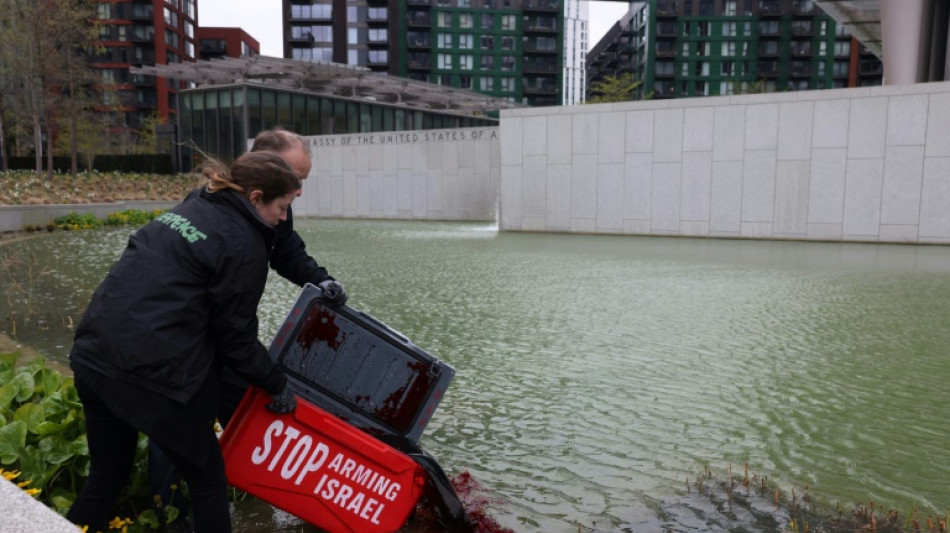 Festnahmen bei Greenpeace-Protest in London gegen Waffenverk&auml;ufe an Israel