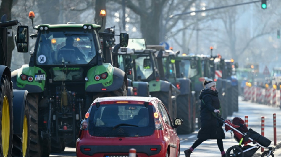 Protestwoche der Bauern endet mit Gro&szlig;demo in Berlin