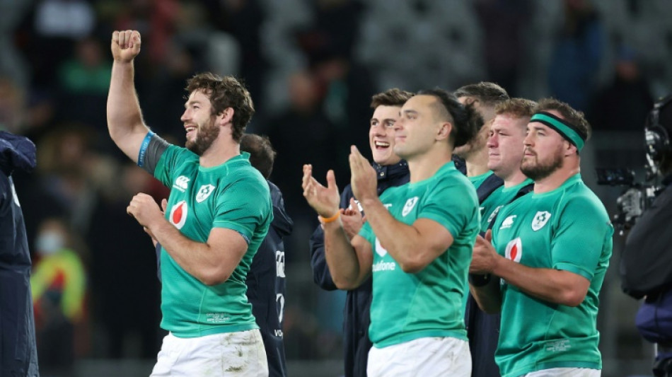 Rugby: Succ&egrave;s historique de l'Irlande en Nouvelle-Z&eacute;lande