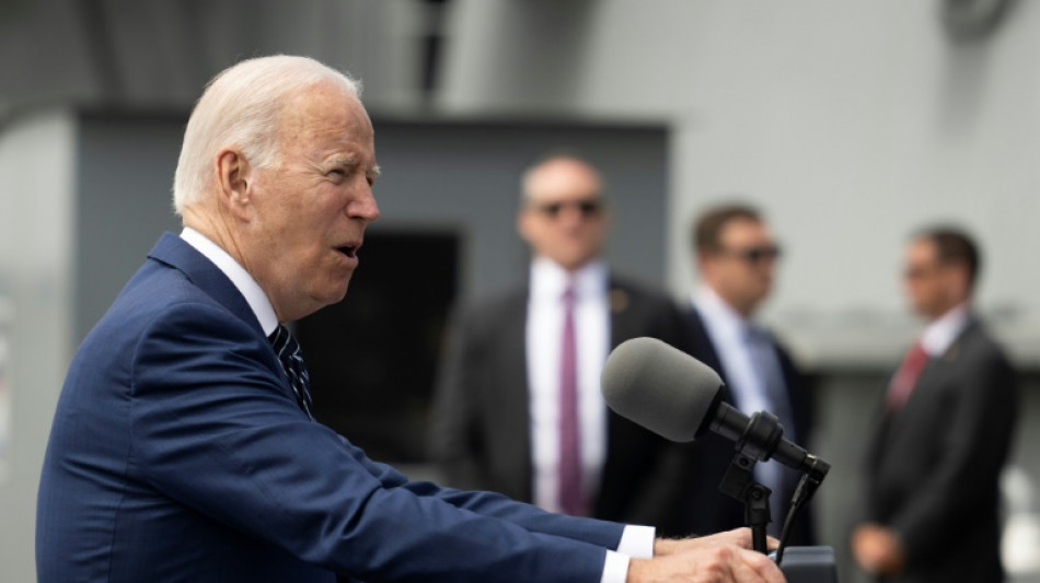 Biden warnt vor weiter bestehender Gefahr f&uuml;r US-Demokratie