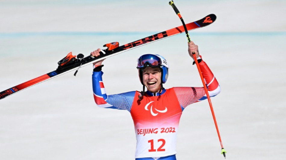 Paralympiques-2022/ski: Arthur Bauchet remporte sa troisi&egrave;me m&eacute;daille