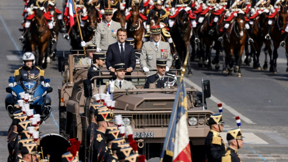 Frankreich begeht Nationalfeiertag mit traditioneller Milit&auml;rparade