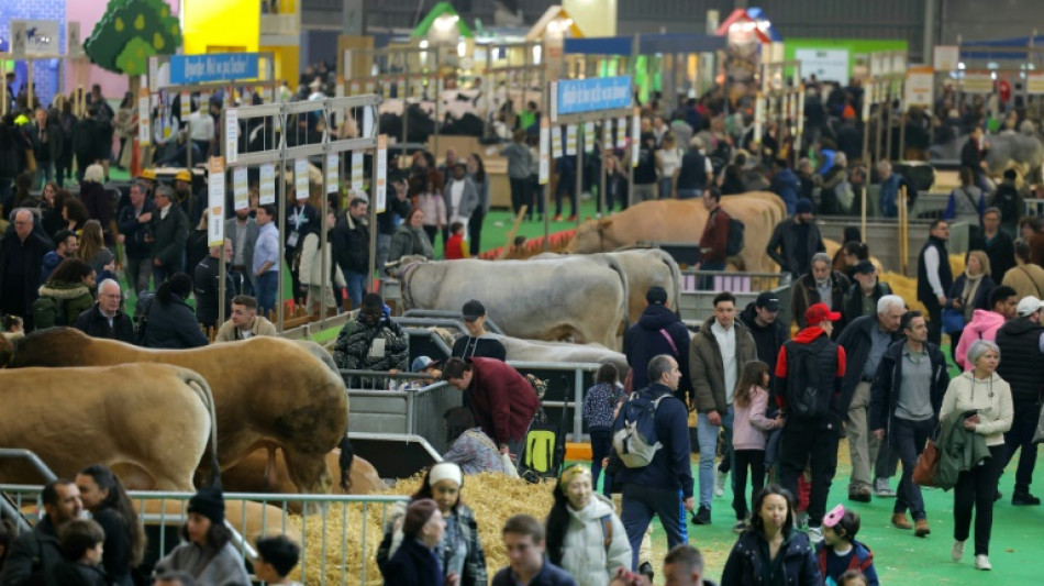 Salon de l'agriculture: fr&eacute;quentation en l&eacute;g&egrave;re hausse, la s&eacute;r&eacute;nit&eacute; "retrouv&eacute;e"