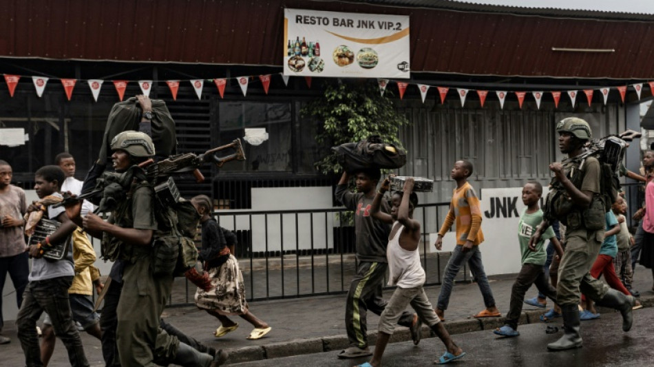 M23-K&auml;mpfer und ruandische Soldaten r&uuml;cken in kongolesische Stadt Goma ein
