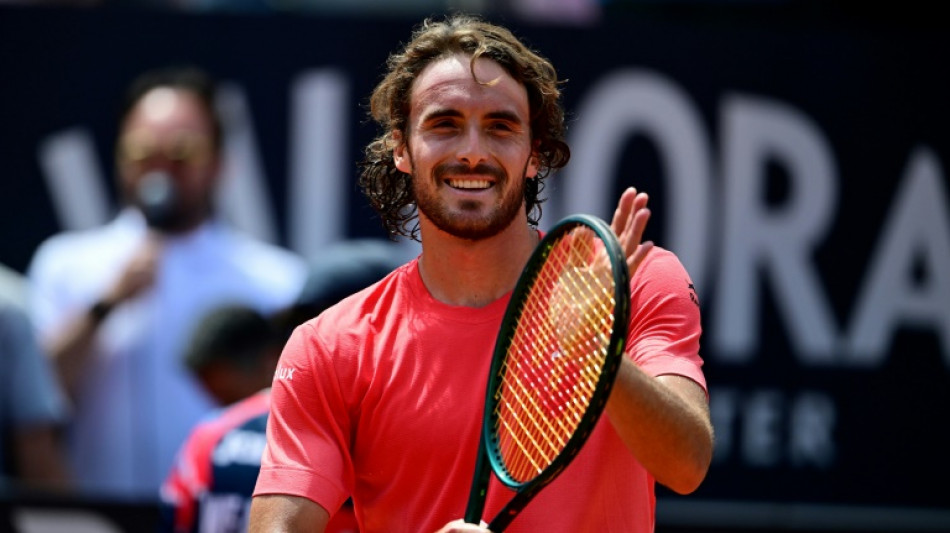 Tennis: Tsitsipas file en 8e de finale &agrave; Rome