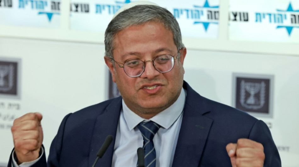 Le ministre isra&eacute;lien d'extr&ecirc;me droite Ben Gvir cible les d&eacute;tenus palestiniens