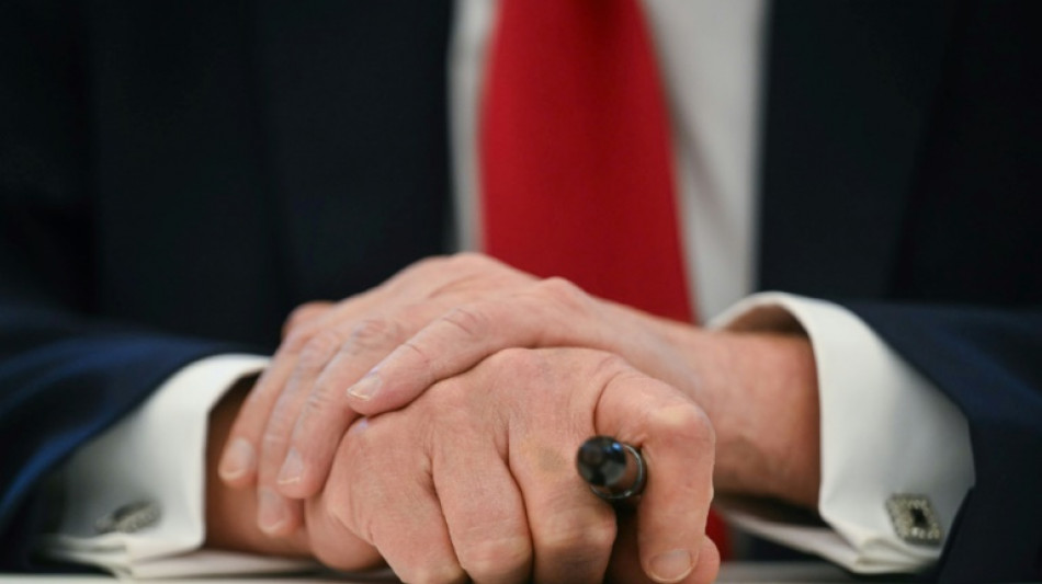 Trump nennt Gespr&auml;che mit Peking bis Dienstag &uuml;ber Z&ouml;lle "wahrscheinlich"