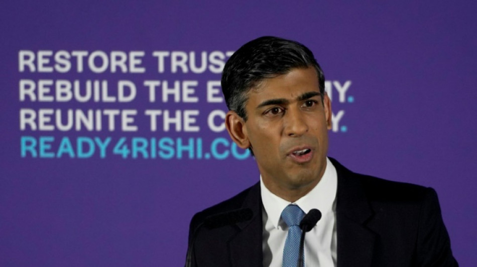 El brit&aacute;nico Sunak se niega a atacar a Boris Johnson en su campa&ntilde;a para sucederle