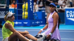 Tennis: Osaka a eu "tr&egrave;s peur" pour Saville, son adversaire contrainte &agrave; l'abandon &agrave; Tokyo