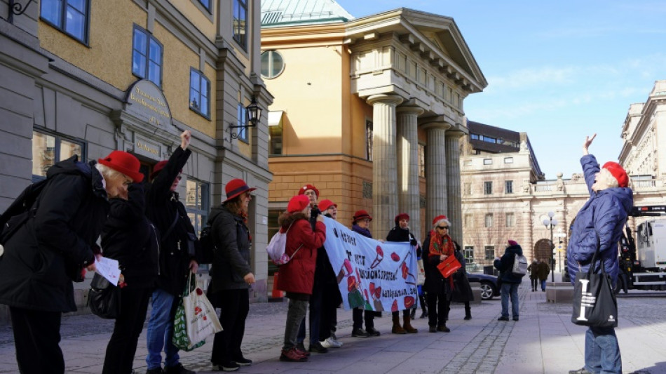 Mujeres en Suecia reclaman una jubilaci&oacute;n m&aacute;s justa