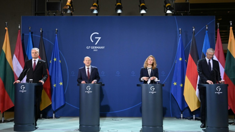 Scholz: Russland sollte "Entschlossenheit" von EU und Nato nicht untersch&auml;tzen