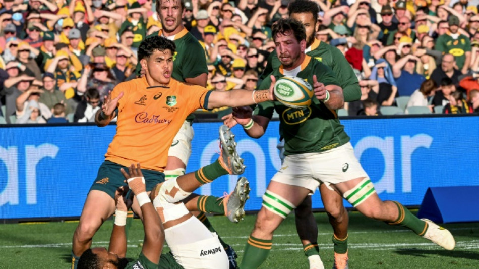 Championship: l'Australie se rassure avec un succ&egrave;s sur l'Afrique du Sud 25 &agrave; 17