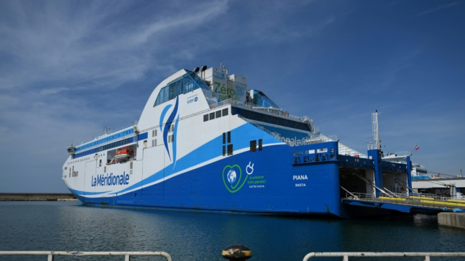 Un ferry "z&eacute;ro particule", "totalement novateur" contre la pollution, d&eacute;voil&eacute; &agrave; Marseille 