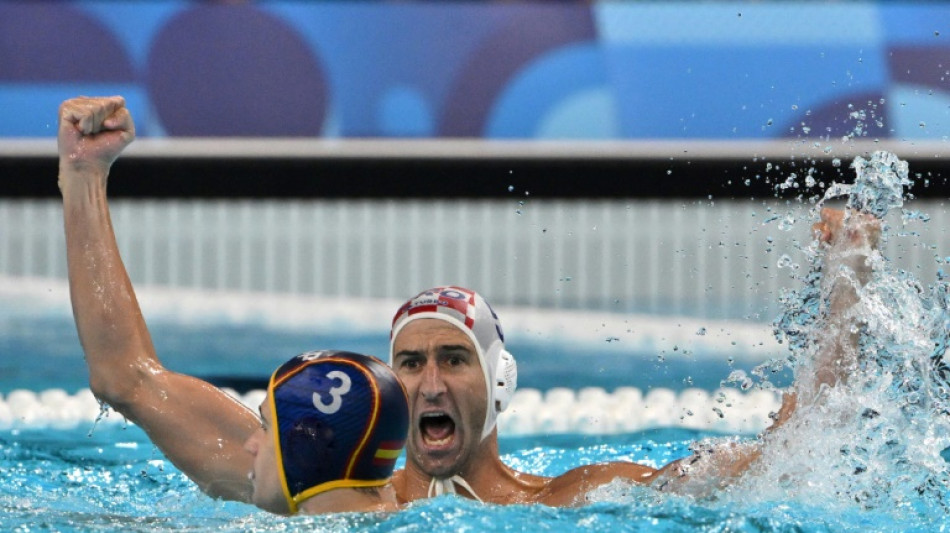 Espa&ntilde;a cae ante Croacia en cuartos de waterpolo masculino y se queda sin medalla