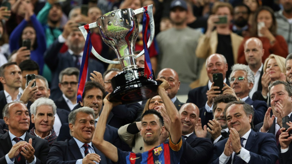 Titelparty trotz Pleite: Barca feiert die Meisterschaft