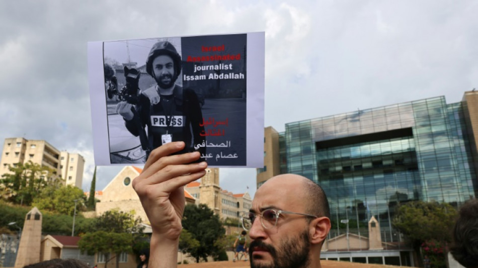 Una investigaci&oacute;n de la AFP sobre el ataque contra periodistas en L&iacute;bano apunta hacia un proyectil de blindado israel&iacute;