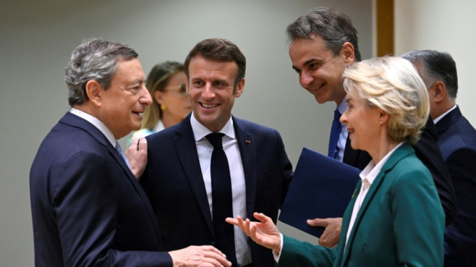 La UE se despidi&oacute; de "Super Mario" Draghi