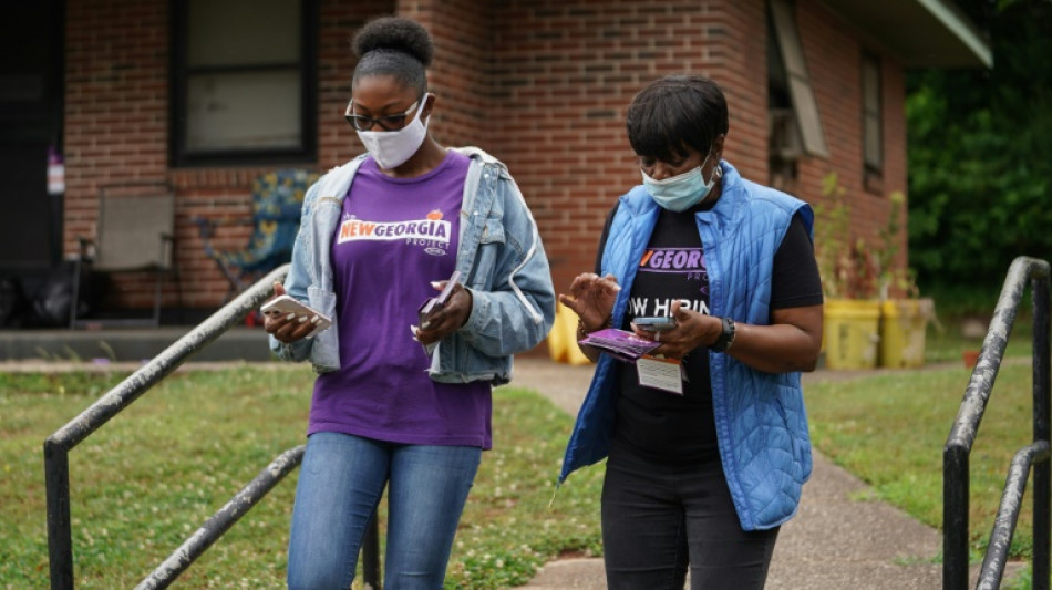 Etats-Unis: en G&eacute;orgie, des militants refusent de laisser la d&eacute;mocratie am&eacute;ricaine "mourir &agrave; petit feu"